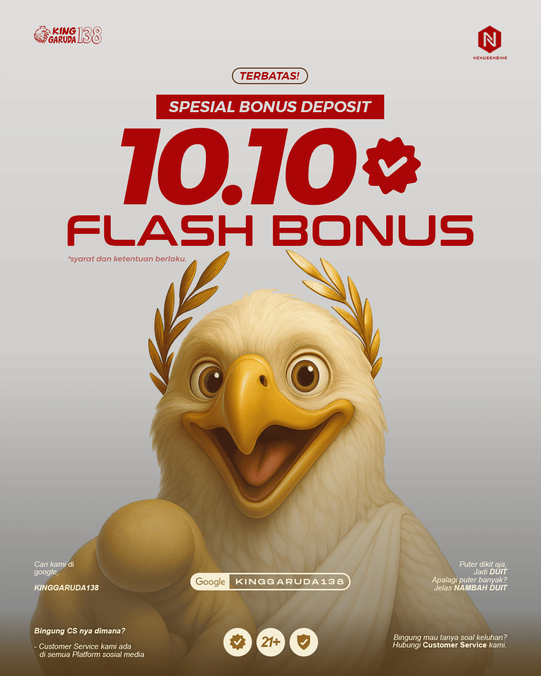 Bonus KINGGARUDA138