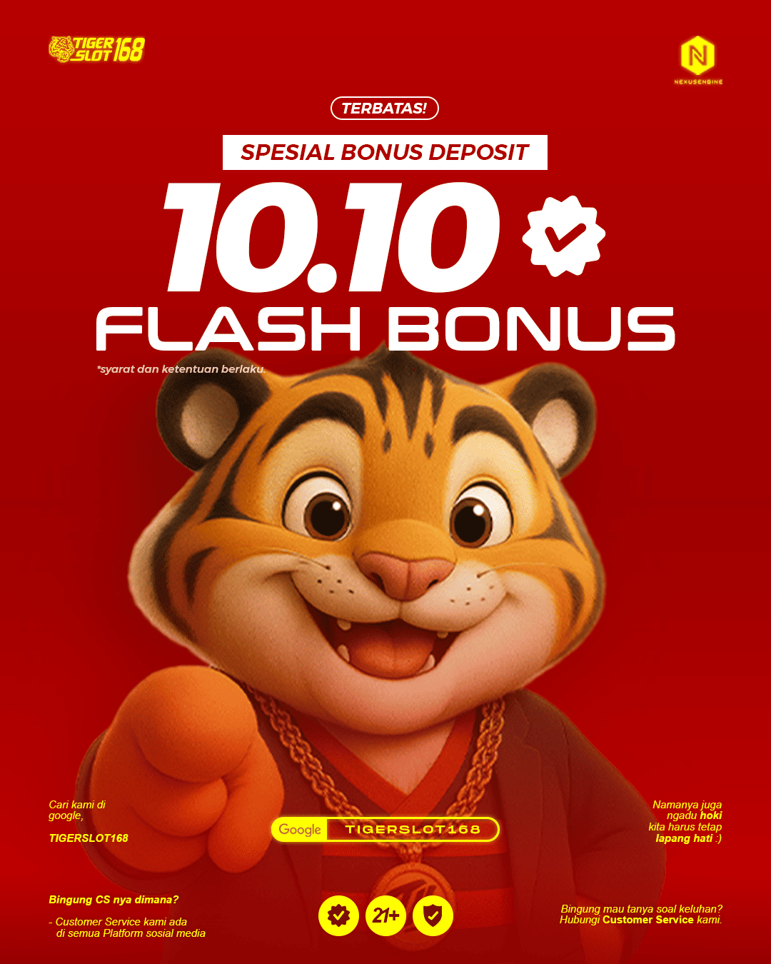 Bonus TIGERSLOT168