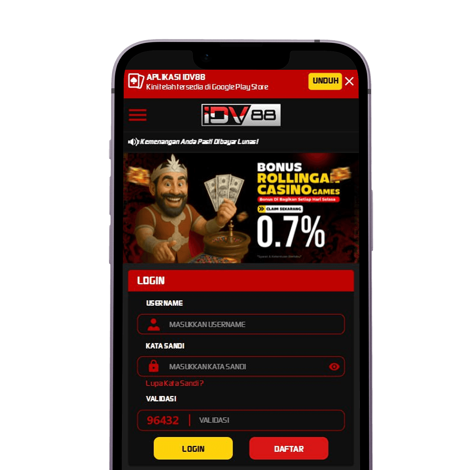 IDV88: Situs Premium Slot88 Resmi Modal Receh Mudah Maxwin