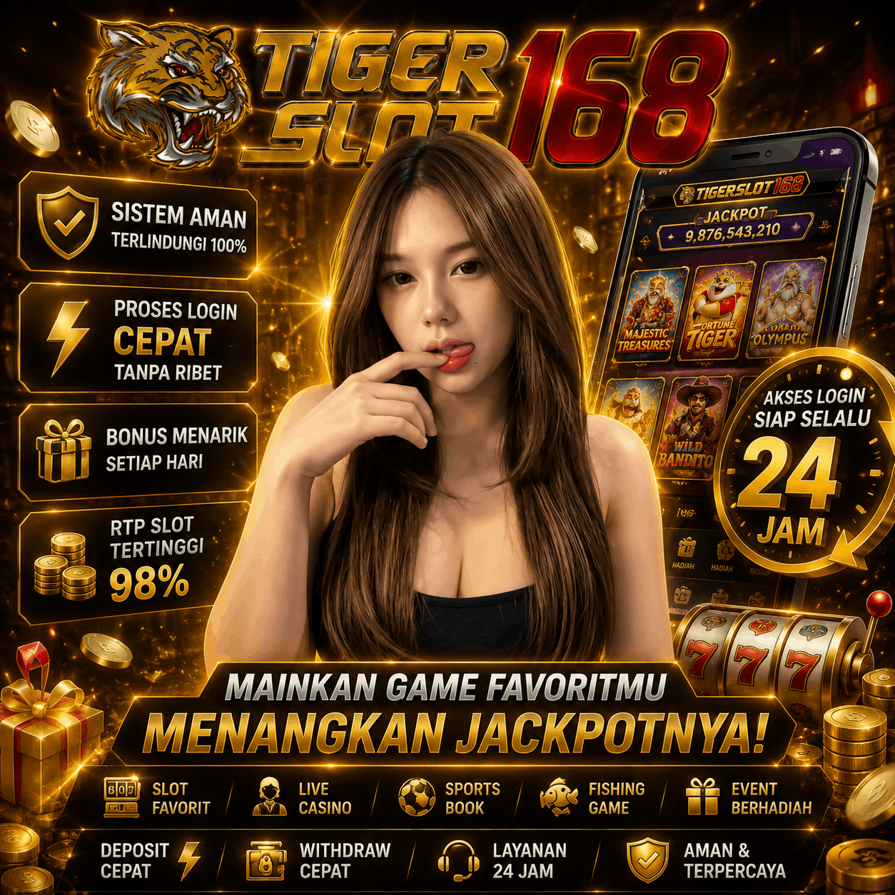 TIGERSLOT168 🔱 Tanpa Ribet Hiburan Digital Masa Kini Akses Sedia Selalu